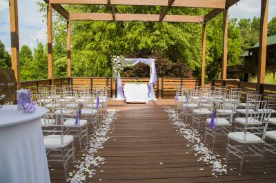 The Romantic Terrace high-end event space Alpharetta