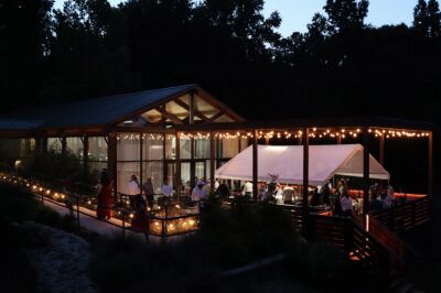 The Romantic Terrace large event space rental Georgia