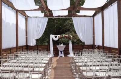 The Romantic Terrace wedding reception venue near Atlanta