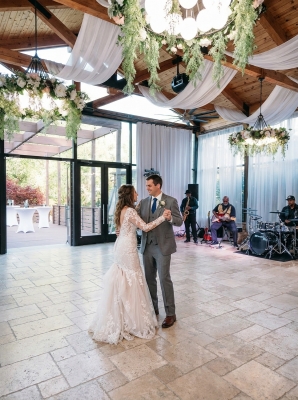 The Grand Crystal Hall event space with scenic views