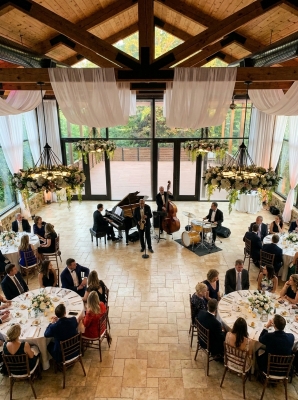 The Grand Crystal Hall outdoor wedding venue Georgia